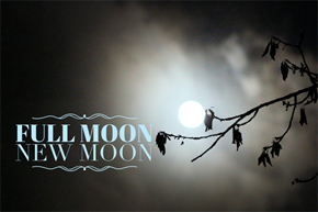 Influence of a full moon and new moon